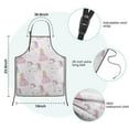 thumbnail image 3 of Princess Unicorn Pattern Kids Aprons for Girls and Boys,Adjustable Neck Strap Toddler Aprons for Kids Cooking Baking, 3 of 6