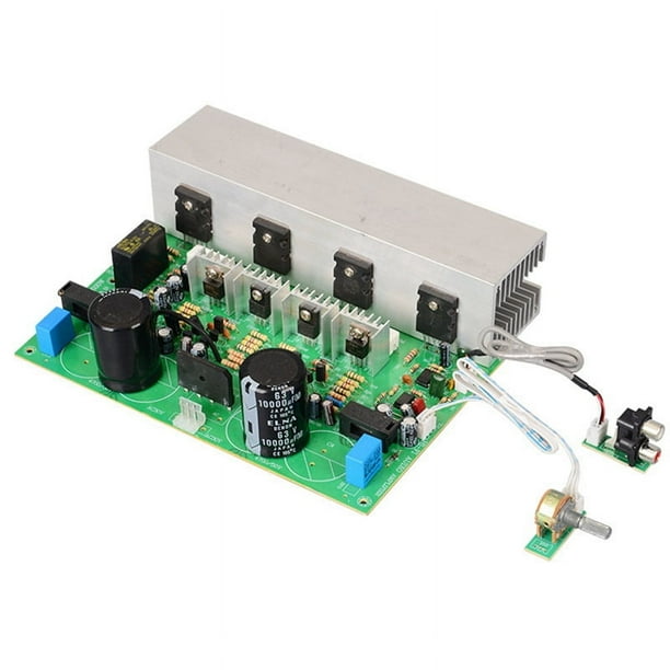 Placa Amplificadora de Sonido para Subwoofer de Alta Potencia A1943/C5200 de 500 W, Módulo Amplificador de Sonido de Graves Potentes de 24 A 30 V CA