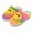 Rainbow, variant on Cute Kids Slippers for Girls Boys Soft Winter Warm Slip-on Toddler Slippers Memory Foam Fuzzy Happy Face House Shoes Little/Big Kid