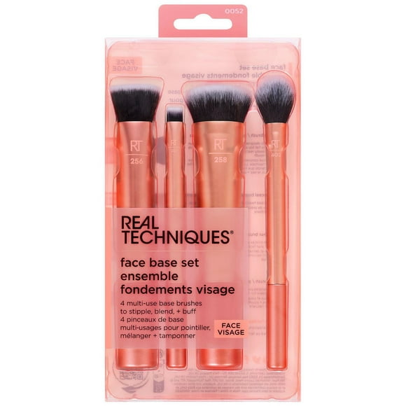 Real Techniques Ensemble Fondements Visage 4 pc