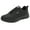 Black, variant on LEEy-world Running Shoes for Men Men's Light Sneakers Tennis Running Slip-on Shoes Casual Walking Work Cross Training Shoes Fashion Gym Trainer,White