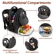 thumbnail image 3 of Mochila MATEIN para hombre, 45 L, con puerto de carga USB, color negro, 3 of 9