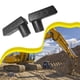 thumbnail image 4 of Speravity Excavadora del Putter de la manija de goma de KOMATSU del pegamento de los accesorios de la manija que camina del ABS para caminar de Vehículos, repuestos y accesorios Mis, 4 of 6