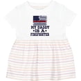 thumbnail image 3 of Inktastic Fireman Daddy is a Firefighter Girls Baby Dress, 3 of 5