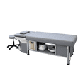 thumbnail image 2 of METRO Head Spa Bed, U-Shape Water Massage Shampoo Backwash Unit with Cover Pillow, Spa Resort Hair Salon Equipment, Grey, 2 of 6