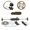 420 Sprocket, variant on 13x5.00-6 Tire and Wheel Go Kart 13x5-6 13x5x6 Tubeless Tire and Rim Assembly 3 Bolt for ATV UTV Go Kart Quad Golf Carts 4 Wheelers Buggy Lawn Mower Garden Tractor Mini Bike Snow Blower