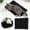 Black, variant on TPR Cat Scratch Pad, Durable Textured Scratching Mat for Nail Care and Skin Rubbing, Interlocking Cat Toy for Home Use, 9.7 x 7.1 Inch