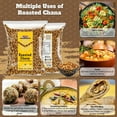 thumbnail image 2 of Rani Roasted Chana (Chickpeas) Plain Flavor 14oz (400g) ~ All Natural | Vegan | Kosher | No Preservatives | Gluten Friendly | Indian Origin | Great Snack, Ready to Eat, 2 of 9