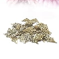 thumbnail image 6 of 100pcs Wood Vintage Corner Onlay Furniture Home Decorations Applique DIY Corner Decorative Protector Cover (Wood Applique, 30mm, 50pcs A Pack), 6 of 7