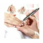 Nail Drill Machine, 30000rpm Professional Rechargeable Nail Drill Kit with 2000mAh Phone Power Bank