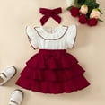 thumbnail image 2 of THDHVS Girls Casual Dresses,Summer Dresses for Kids,Solid Color Dress Girl Dress-line Dress Stylish Dress, 2 of 6
