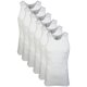 thumbnail image 1 of Musculosas Gildan G1104 blancas, paquete de 6, talla XX-Large, 1 of 6