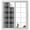 Black, variant on Window Privacy Film Buffalo Plaid Stained Glass Window Film Decorative Sun Block Window Cover Purple Lilac Farmhouse Gingham Striped Window Clings Static Adhesive Sticker for Bathroom 23.6"x59"