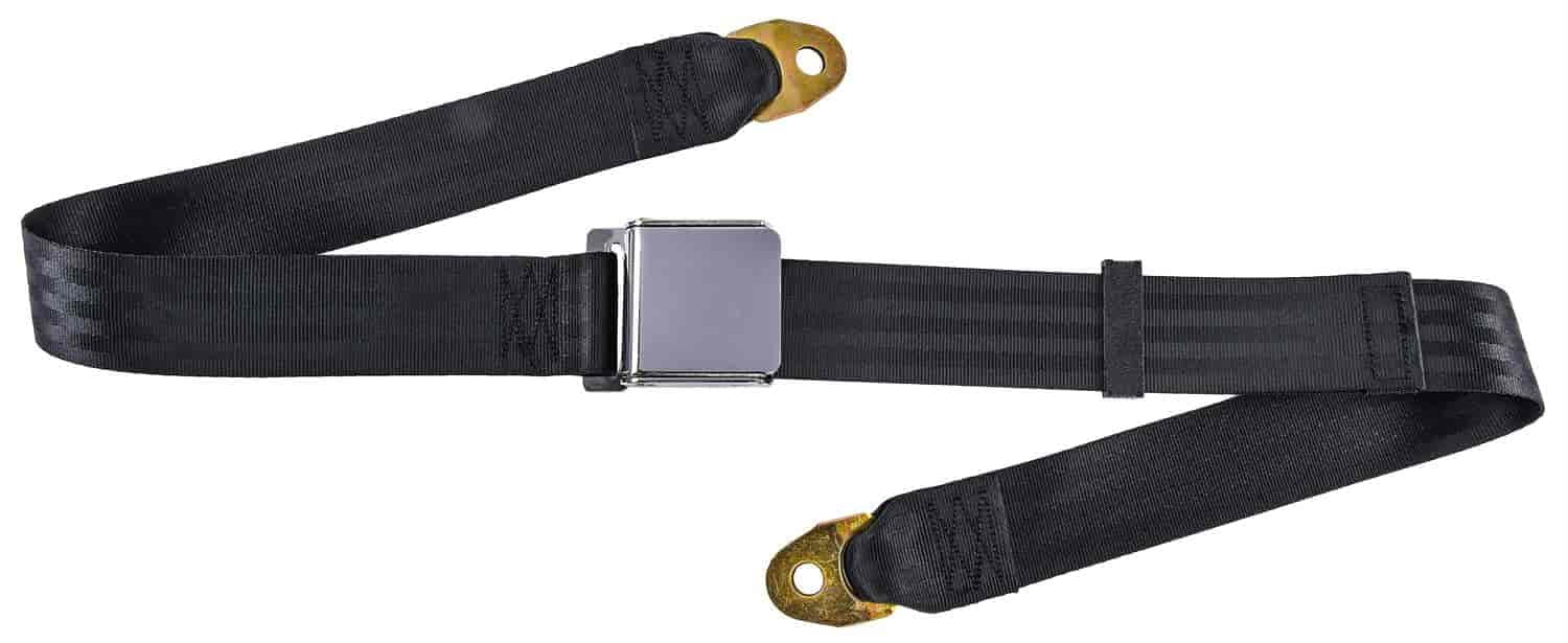 JEGS 70130 2Point NonRetractable Seat Belt Length 60 in. Belt width 1 7/8 in.