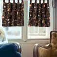 thumbnail image 5 of Kitchen Window Curtain Valances Country Style Drape Panel Rural Fashion Home A, 5 of 8