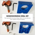 thumbnail image 5 of FRCOLOR Drilling Jig Hole Punchers Hole Locator Precision Punch Tools 6.6X7.7CM, 5 of 8