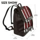 thumbnail image 2 of Balery USA Flag Cross Mochila de Cuero para Mujeres, Gran Capacidad, Bolsa de Viaje Multifuncional, Mochila de Cuero y Bolsa de Hombro para Mujeres, 2 of 4