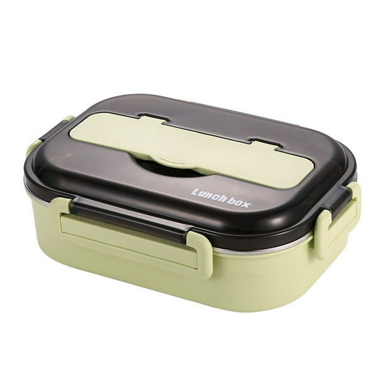 Lunch Box, Bento Box Kids, Bento Box 1000ml Stainless Steel Bento With 3  Compartments Food Snack Container For Kids Adults (1000ml)