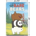 thumbnail image 3 of We Bare Bears - Key Art Wall Poster with Push Pins, 22.375" x 34", 3 of 4