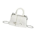 thumbnail image 4 of Bolso de cadena Yinane Bolso cruzado de playa para mujer pequeño blanco, 4 of 8