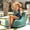 Breeze, variant on Jaxx Ponce Outdoor Bean Bag Chair - Weather Resistant Patio and Poolside Lounge Seating, Taupe Stripes