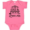 thumbnail image 3 of Inktastic Gigi and Poppop Love Me Girls Baby Bodysuit, 3 of 5