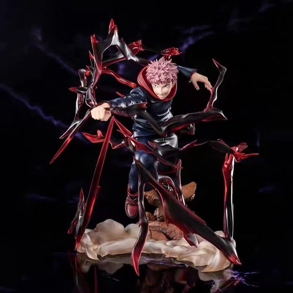 New Cartoon Anime Jujutsu Kaisen Figure Black Flash Yuji Itadori Figuarts ZERO FZ Model Display Fan Collection Gift
