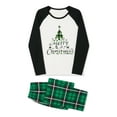 thumbnail image 4 of Meihuid Family Matching Pajamas Christmas Pjs Holiday Nightwear Sleepwear Sets Long Sleeve Pjs, 4 of 9