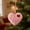 1pc Pink, variant on Valentines Ornaments,Felt Heart Ornaments,Plush Heart Ornament Set Valentines Day Decorations for Tree Decorative Heart-shaped Ball Hanging Ornament with Ribbons for Garland Gift(1pc Pink)