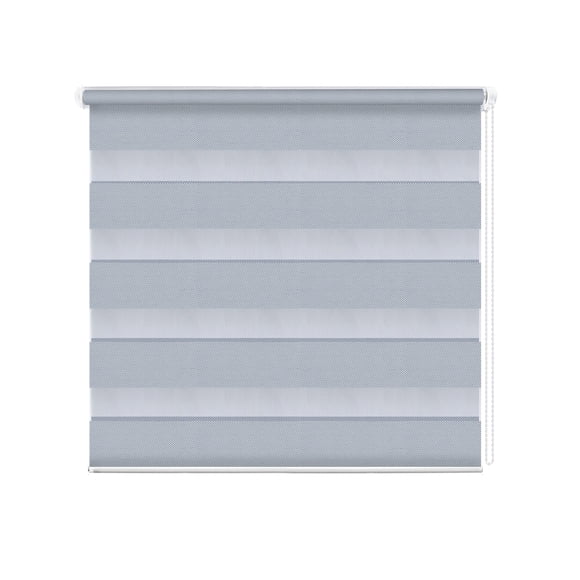 Cortina Enrollable Duo SC 220cm Alto x 100cm Ancho Gris