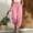 Pink, variant on Womens Harem Pants Elastic Waist Wide Leg Balloon Pants Summer Baggy Casual Pleated Lantern Trousers with Pockets