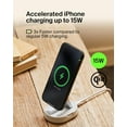 thumbnail image 2 of Belkin BoostCharge Pro 15W Convertible Magnetic Charging Stand, MagSafe-Compatible Fast Qi2 Charger for Apple iPhone 16, 16 Plus, 16 Pro, 16 Pro Max, 16e 15, 14 & 13, Apple Airpods Pro - White, 2 of 7