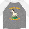 thumbnail image 4 of Inktastic Funny Goat Kid Joke Boys or Girls Long Sleeve Baby Bodysuit, 4 of 5