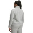 thumbnail image 2 of Plus Size Under Armour Rival Fleece ½ Zip Top Color: Black Size: 3X, 2 of 4
