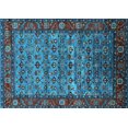thumbnail image 1 of Ahgly Company Indoor Rectangle Oriental Light Blue Industrial Area Rugs, 4' x 6', 1 of 4