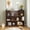 Walnut, variant on 10-shelf Bookcase,Walnut
