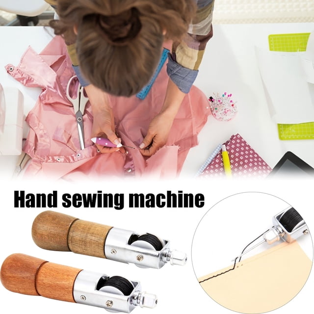 onlyliua Liquidación Máquina de Coser a Mano para Cuero, Bricolaje, Costura de Cuero, Máquina de Coser