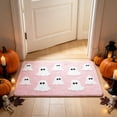 thumbnail image 7 of Halloween Bath Mat, 15.7 X 23.6 In Ghost Bathroom Rug, Soft Absorbent Non-Slip Washable Floor Mat for Bathroom & Bedroom,Pink, 7 of 7