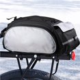 thumbnail image 7 of IMossad Bike Rack Bag, Waterproof Bicycle Trunk Pannier Rear Seat Bag Cycling Bike Carrier Backseat Storage Luggage Saddle Shoulder Bag, 7 of 7