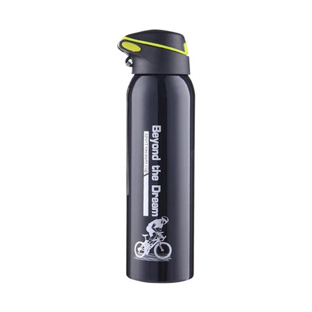 

500ml Mountain Bike Bicycle Kettle Riding Aluminum Alloy Thermos Cup Warm-keeping Water Cup Sports Kettle
