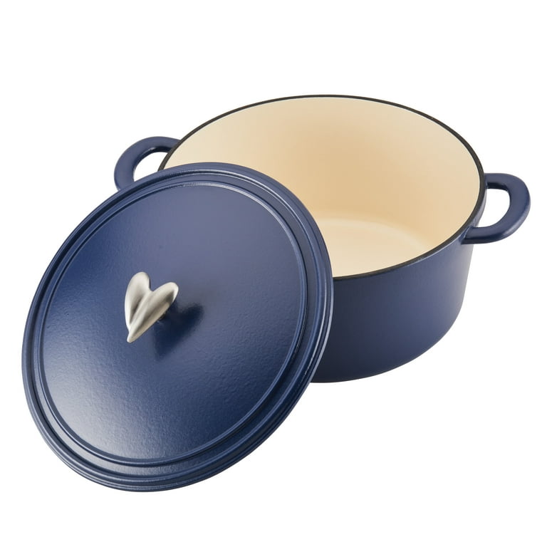 🔵 Unboxing NEW Lodge Enameled Cast Iron Dutch Oven - Bloom Collection -  Teach a Man to Fish 