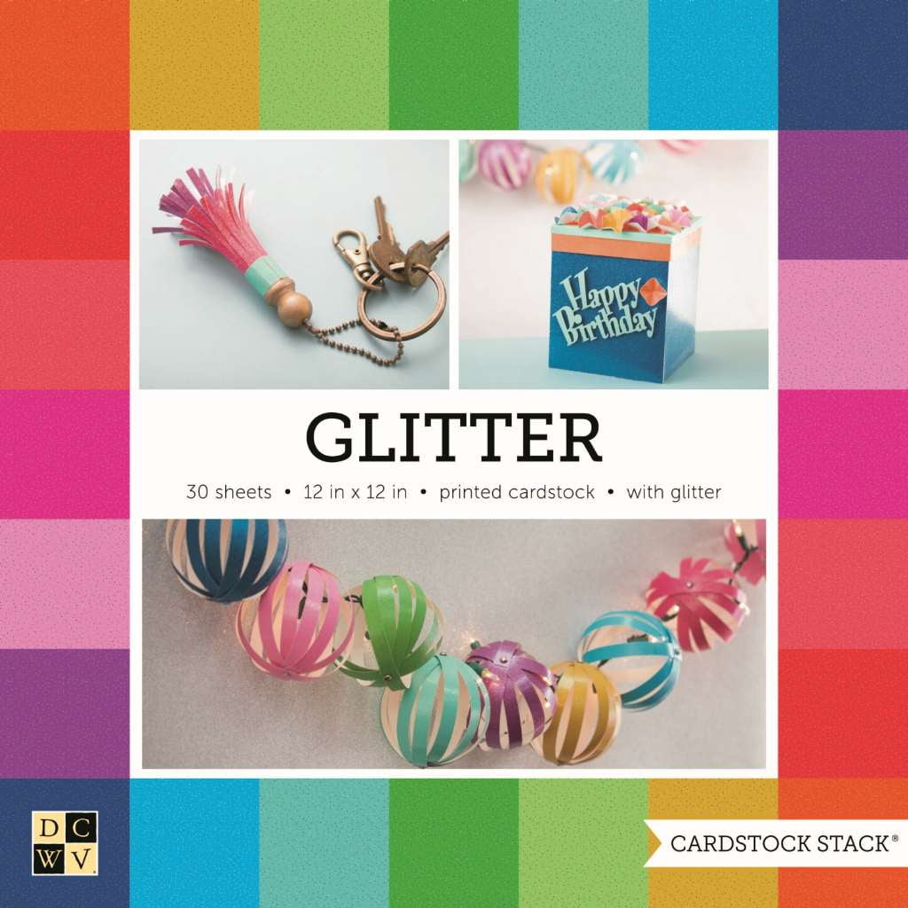 American Crafts Die Cuts With A View 12" x 12" Bright Mat Stack