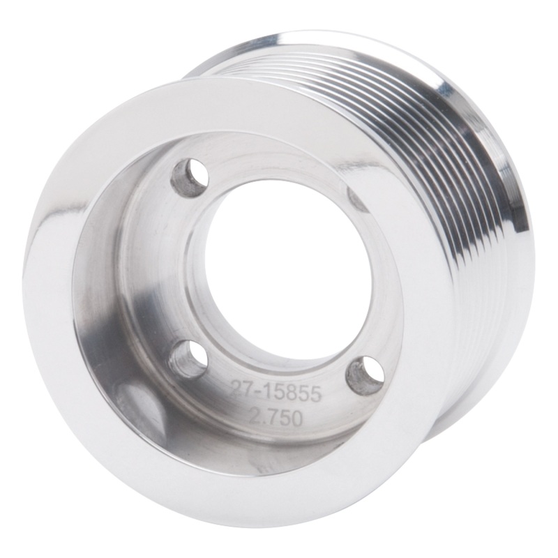 Edelbrock Pulley Supercharger Enforcer 10 Rib 2 75In Polished