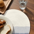 thumbnail image 4 of Round Placemats Wave Stripe 15 inch Set of 6 Table Mats for Dining Table Geometric Heat Resistant Non-Slip Kitchen & Home Decorative Place Mat Set, 4 of 8