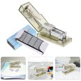 thumbnail image 2 of Miangastore 1 Set of Plastic Clear Stapler Fashion Stapler Portable Hand Stapler Desk Stapler Professional Hand Stapler, 2 of 8