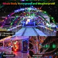 thumbnail image 3 of Morttic Battery Operated Christmas Lights, 2 Pack 16.4 FT 50 LED Mini String Lights, Waterproof Fairy Lights with 8 Modes Christmas Decorations for Indoor Outdoor Garden Party Decor (Multi-Colored), 3 of 6