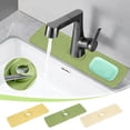 thumbnail image 1 of Sentmoon Kitchen Mat Drying Matt Kitchen Counter Faucet Rack Kitchen Water Pad Sink Silicone Basin Arbitrary Cutting Pad Multifunctional Household, 1 of 10