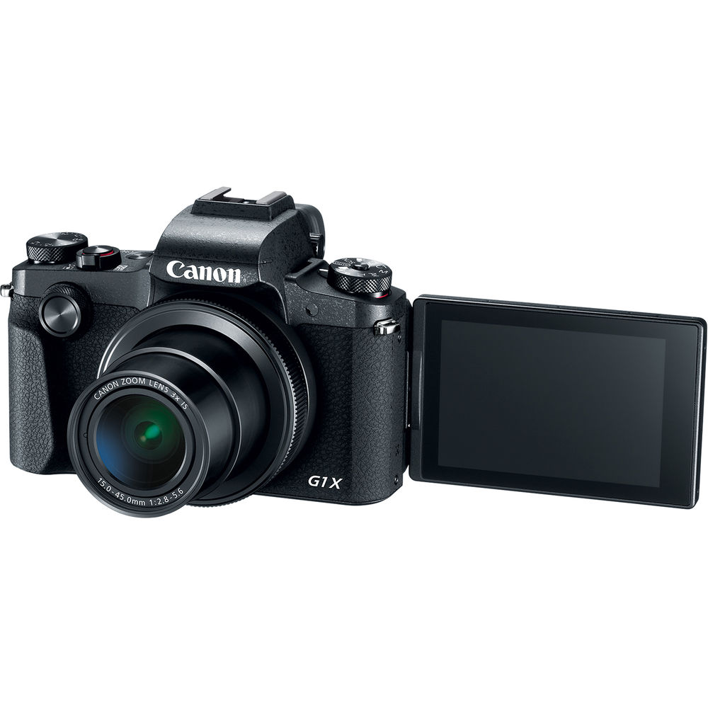 Canon PowerShot G1 X Mark III Digital Camera (2208C001) + 2 x 64GB Cards + More - image 5 of 8