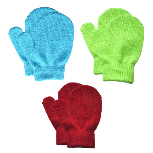 Manoplas para niños pequeños Manoplas para niños Guantes cálidos para recién nacidos Guantes de invierno para bebés y niños