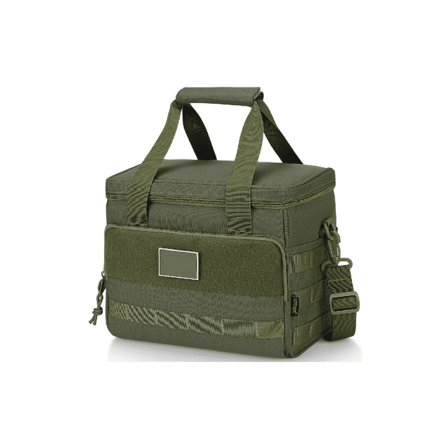 Lonchera Térmica Trabajo Escolares Portátil Fiambrera 12l Arm Green verde militar